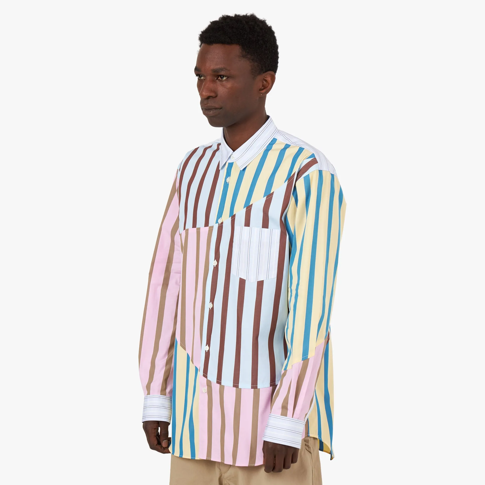 COMME des GARÇONS Shirt Cotton / Stripe
