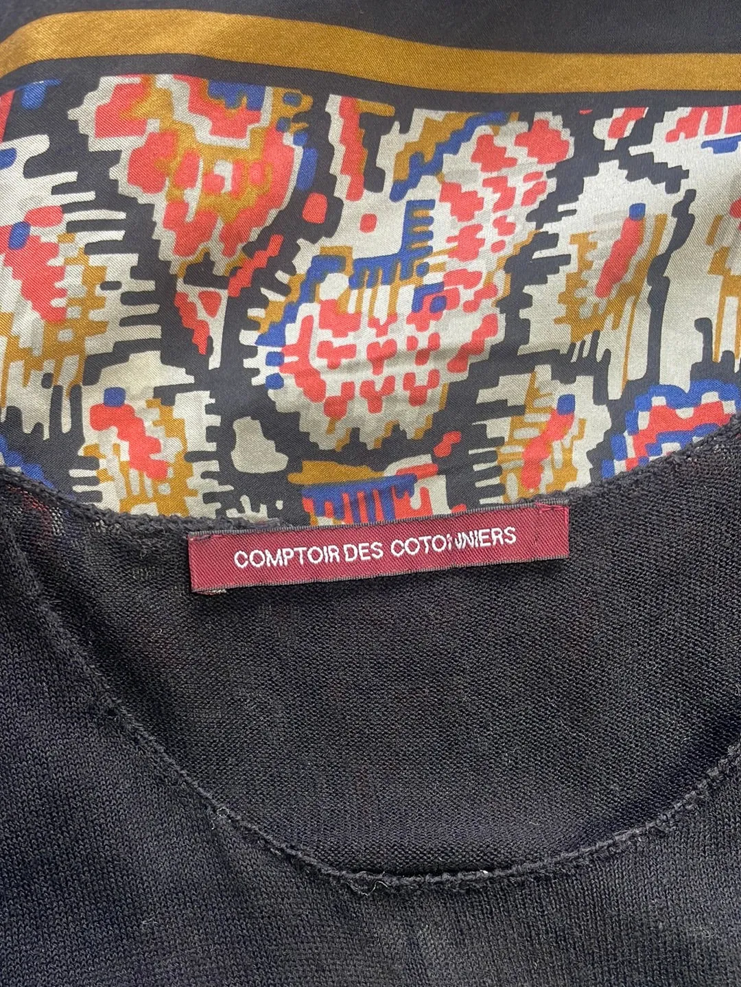 Comptoir des Cotonniers | France | top | size 10 | sleeveless | silk cotton modal