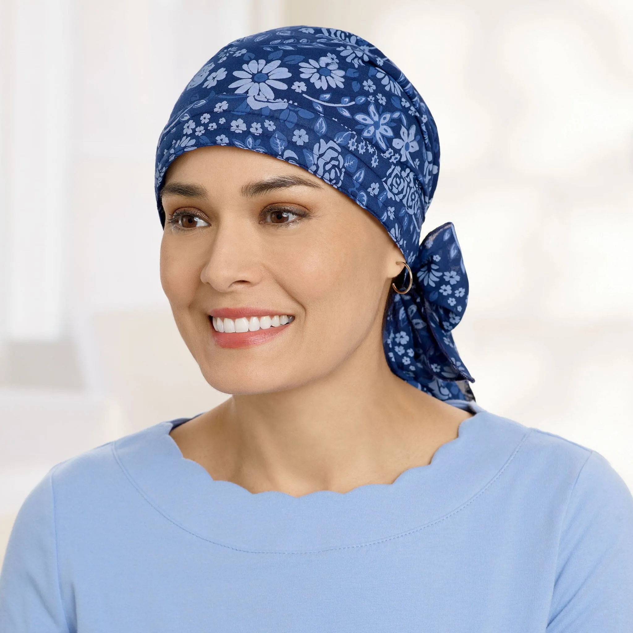 Cotton Bandanna Pre-Tied Scarf