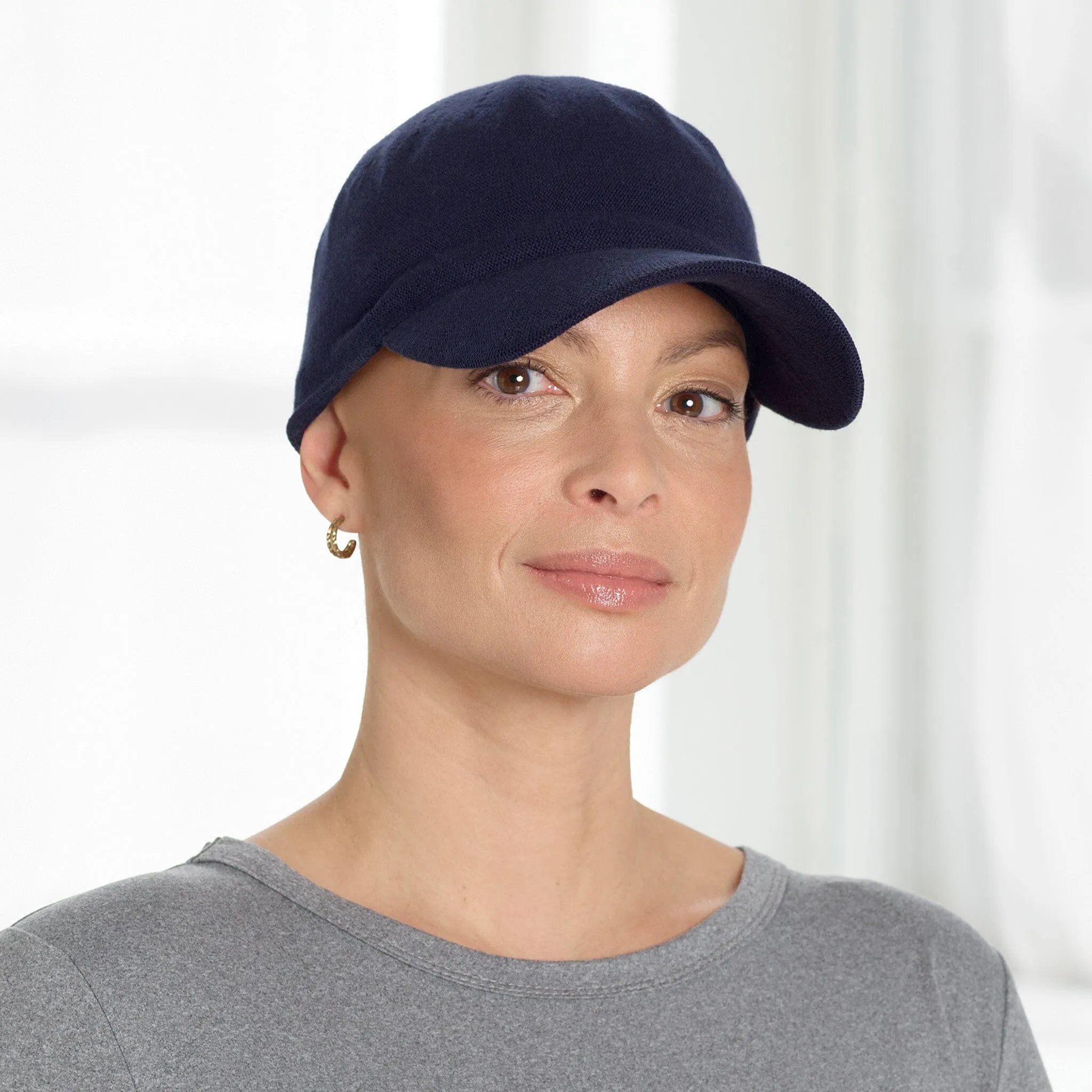 Cotton Knit Baseball Cap