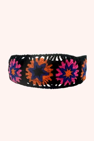 Crochet Play Headband Pink Multi Annasui