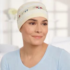 Embroidered Sleep Cap