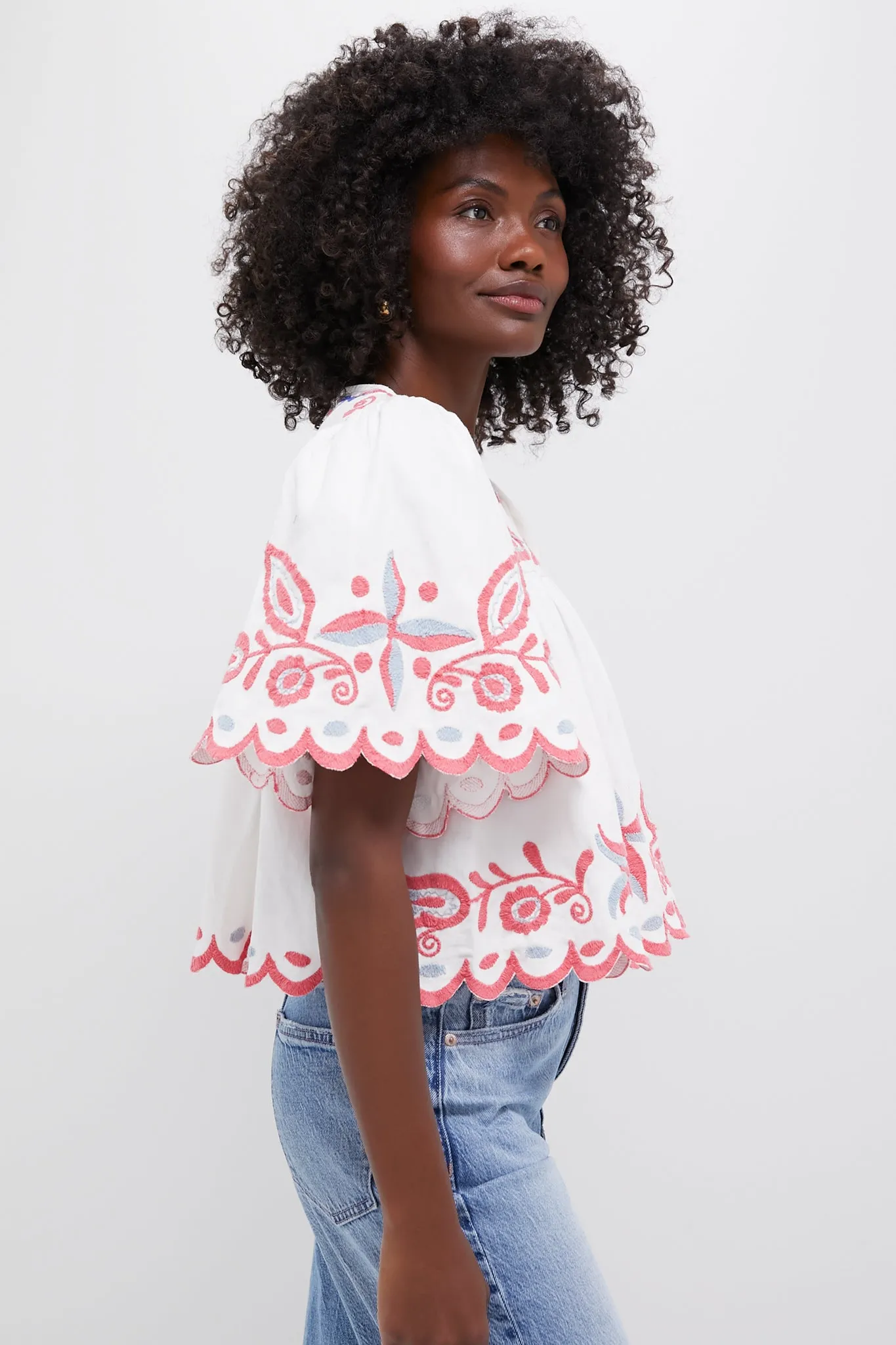 Exclusive Multi Eevi Short Sleeve Top