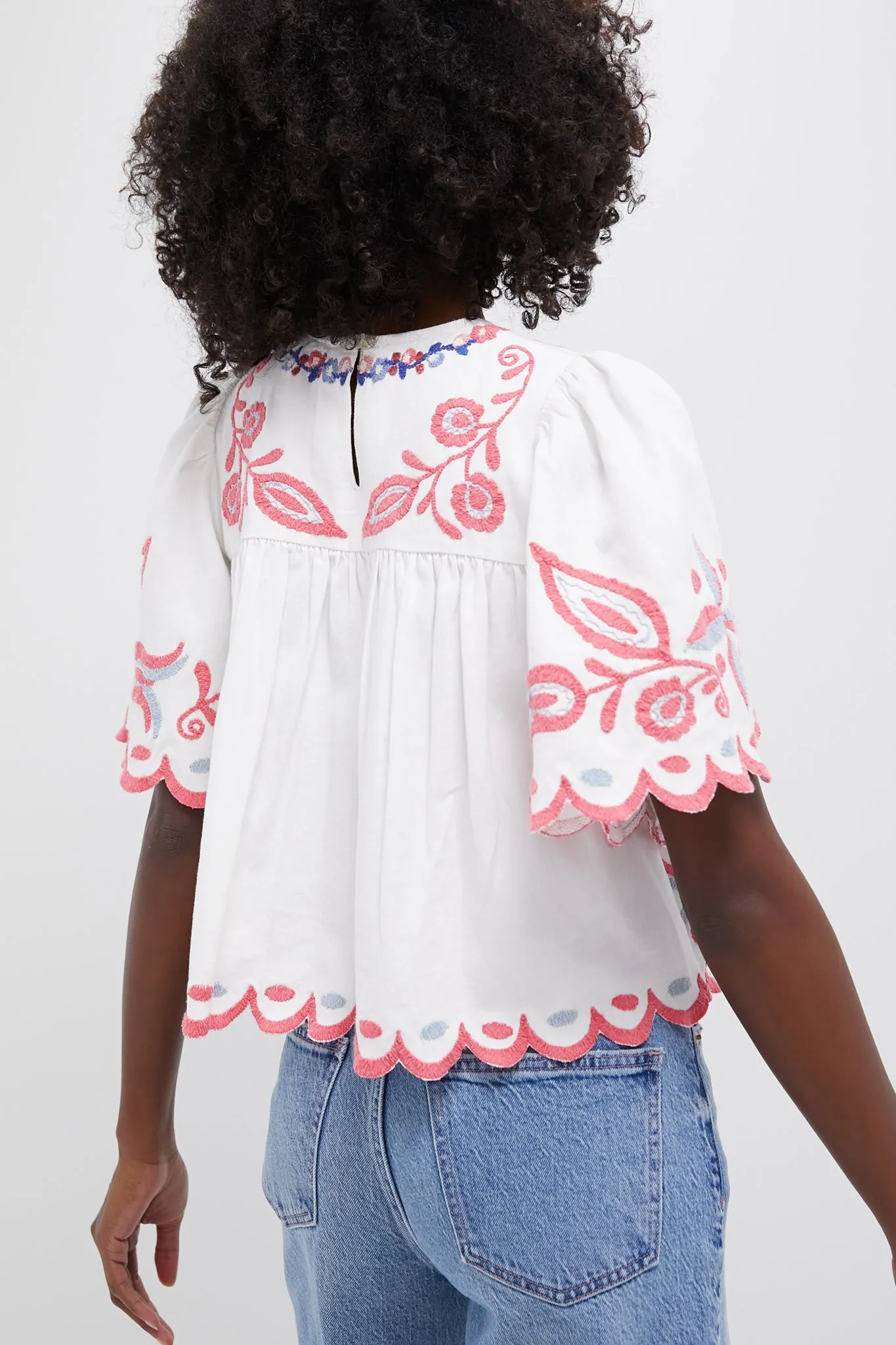 Exclusive Multi Eevi Short Sleeve Top