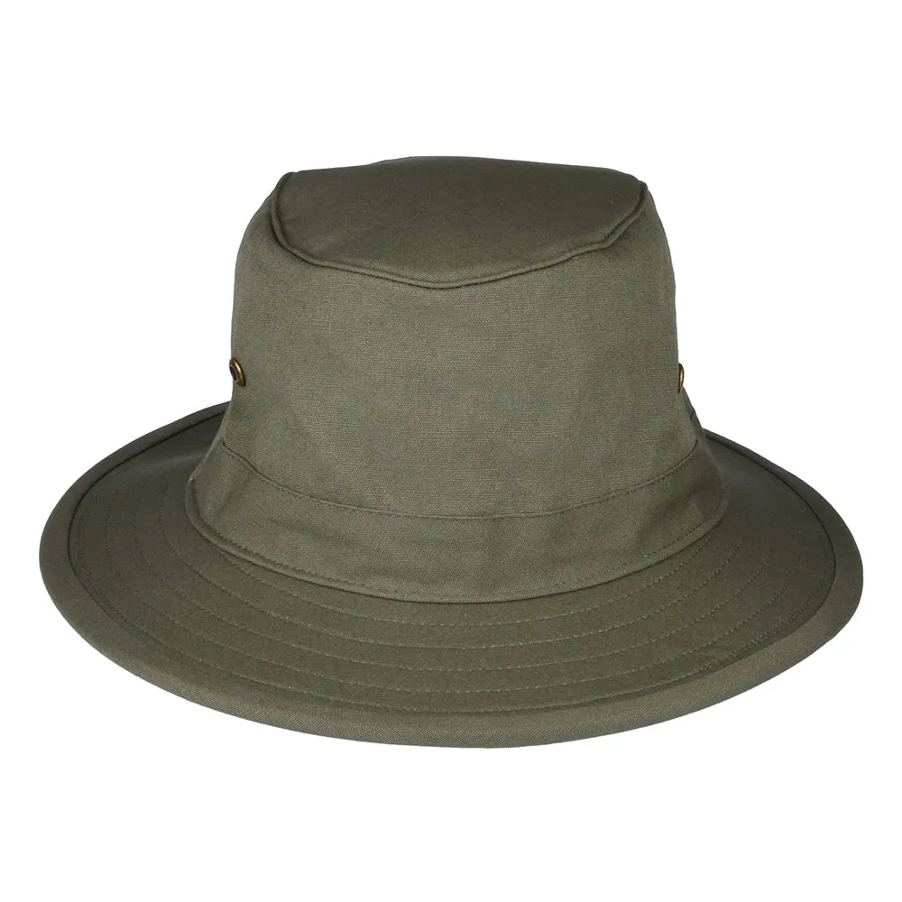 Failsworth Hats Traveller Crushable Sun Hat - Khaki