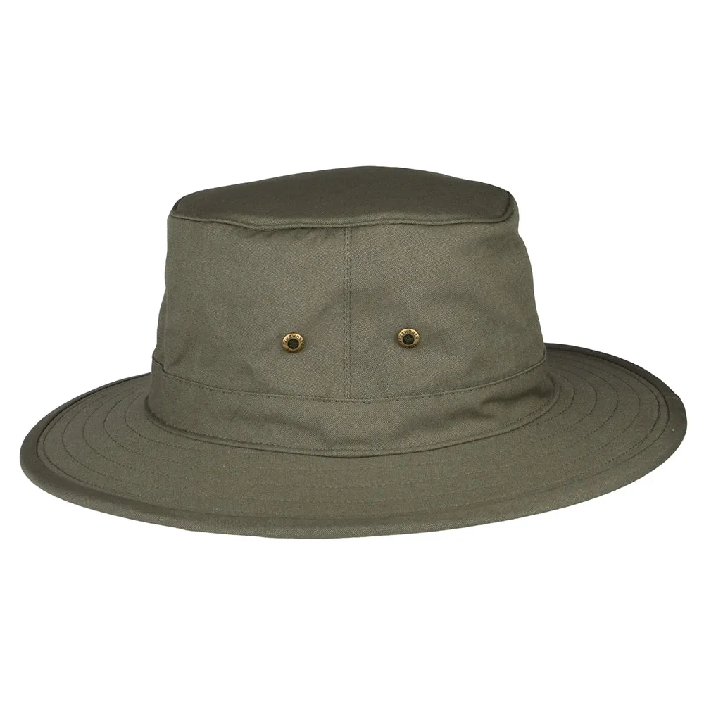 Failsworth Hats Traveller Crushable Sun Hat - Khaki