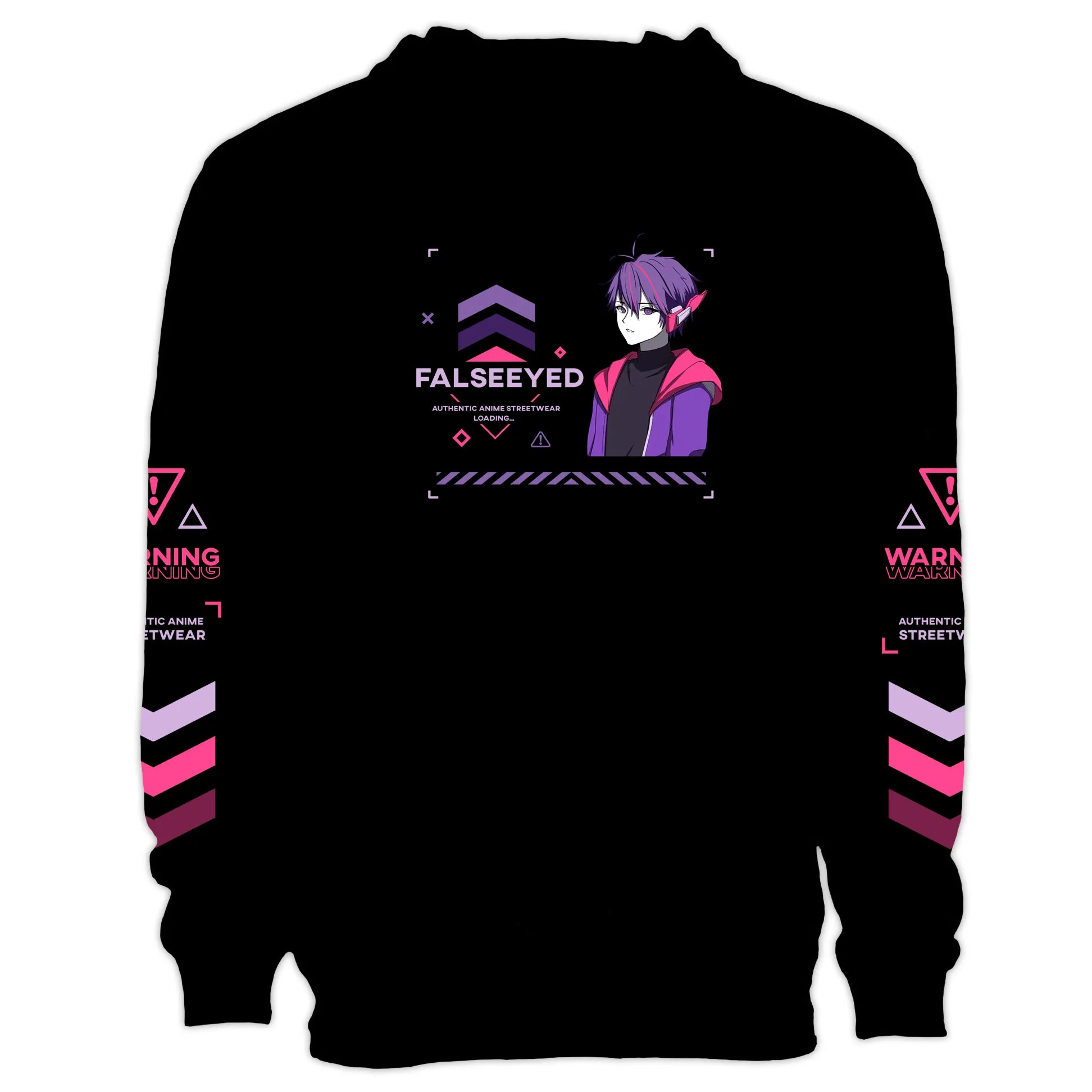FalseEyeD Alert Streetwear Hoodie