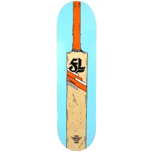 Folklore - Cricket Bat Fibre Tech Lite Blue 8.125 Skateboard Deck