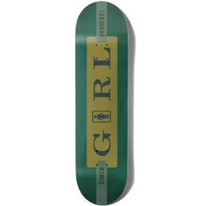 Girl - Simon Bannerot Serif Twin 8.25 Skateboard Deck