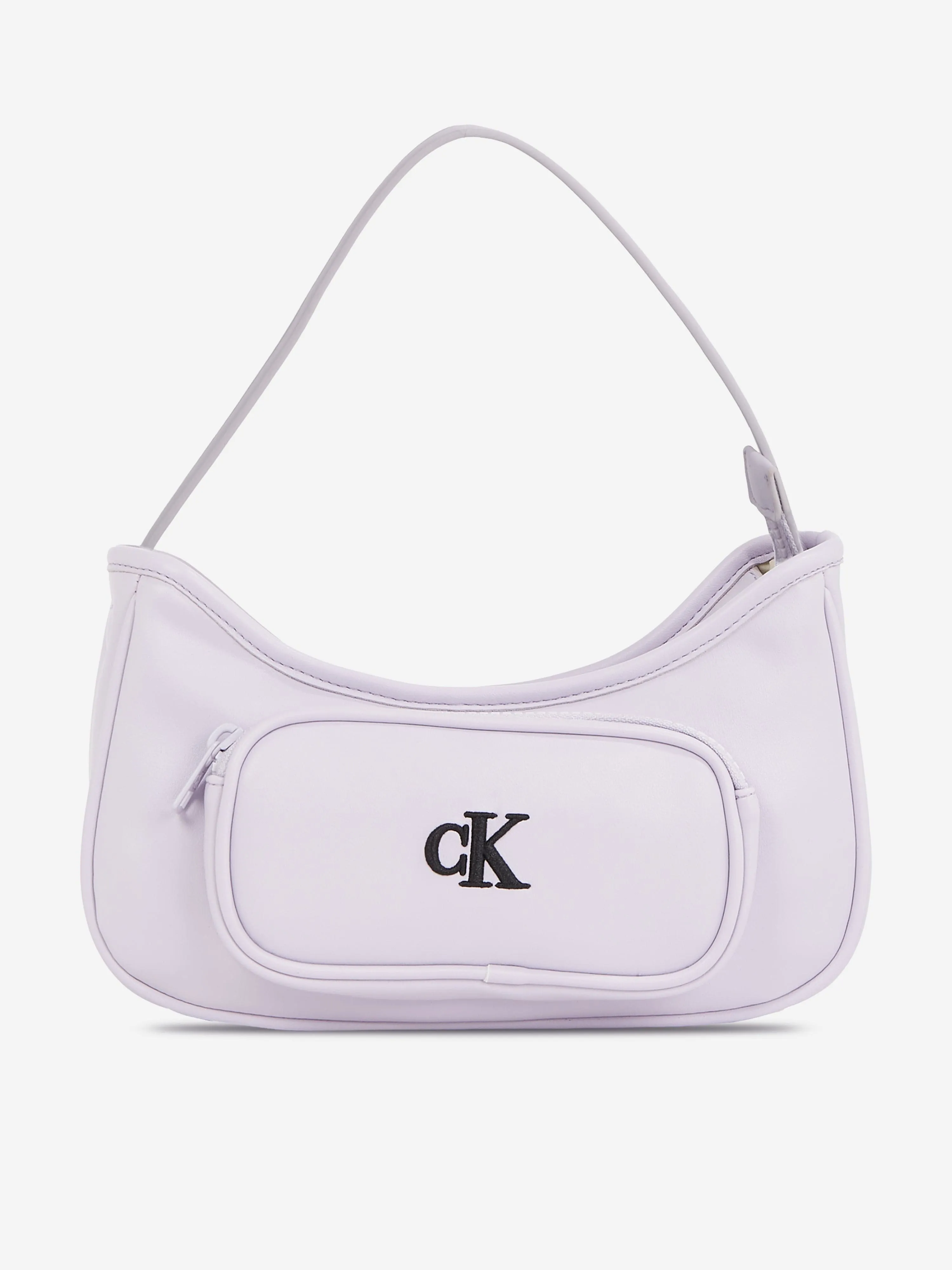 Girls Logo Shoulder Bag in Purple (23cm)