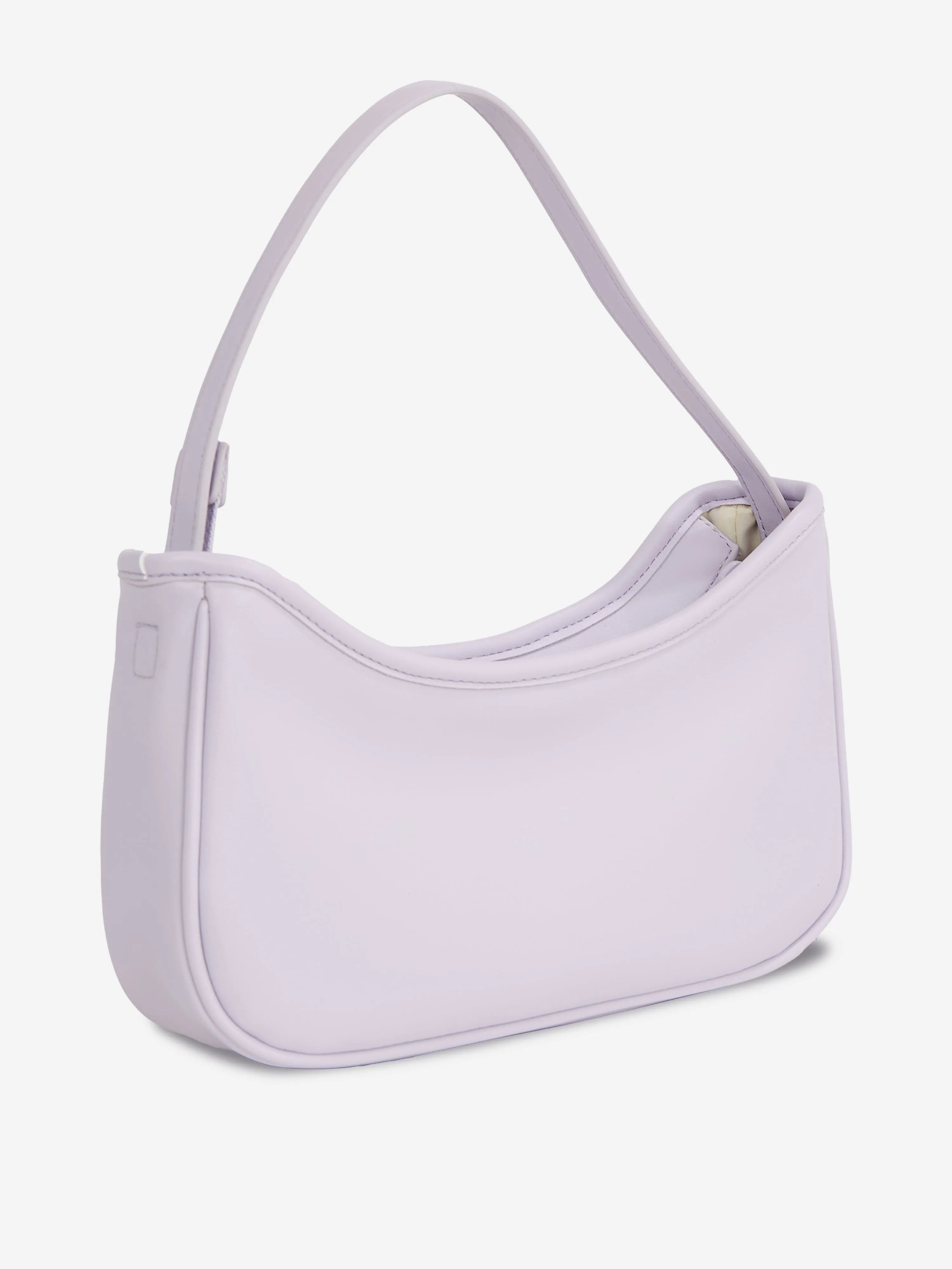 Girls Logo Shoulder Bag in Purple (23cm)
