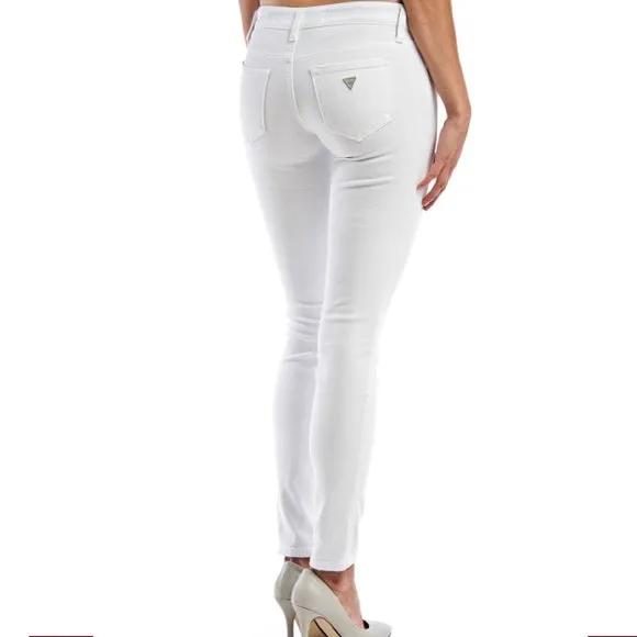 GUESS "Power skinny low" white jean! 8