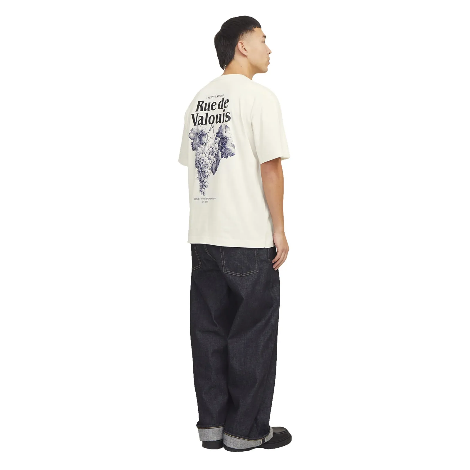 Jack & Jones Mens Paros Easter Sketch Short Sleeve T-Shirt