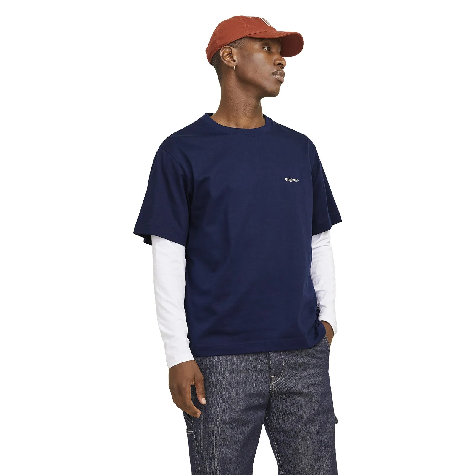 Jack & Jones Mens Paros Easter Sketch Short Sleeve T-Shirt