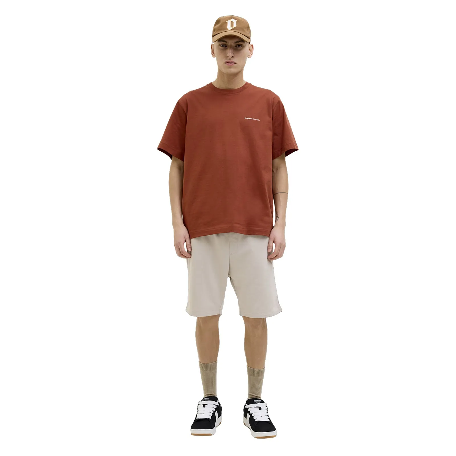 Jack & Jones Mens Paros Easter Sketch Short Sleeve T-Shirt