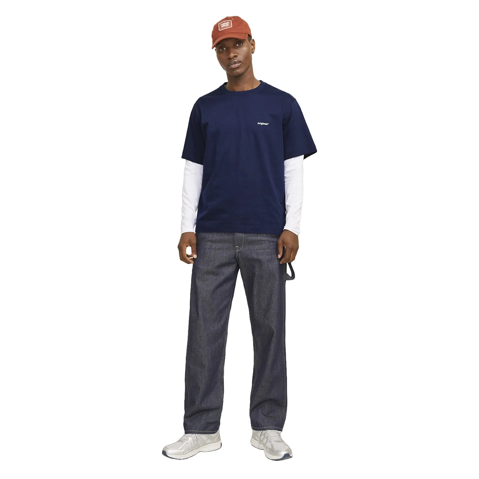 Jack & Jones Mens Paros Easter Sketch Short Sleeve T-Shirt