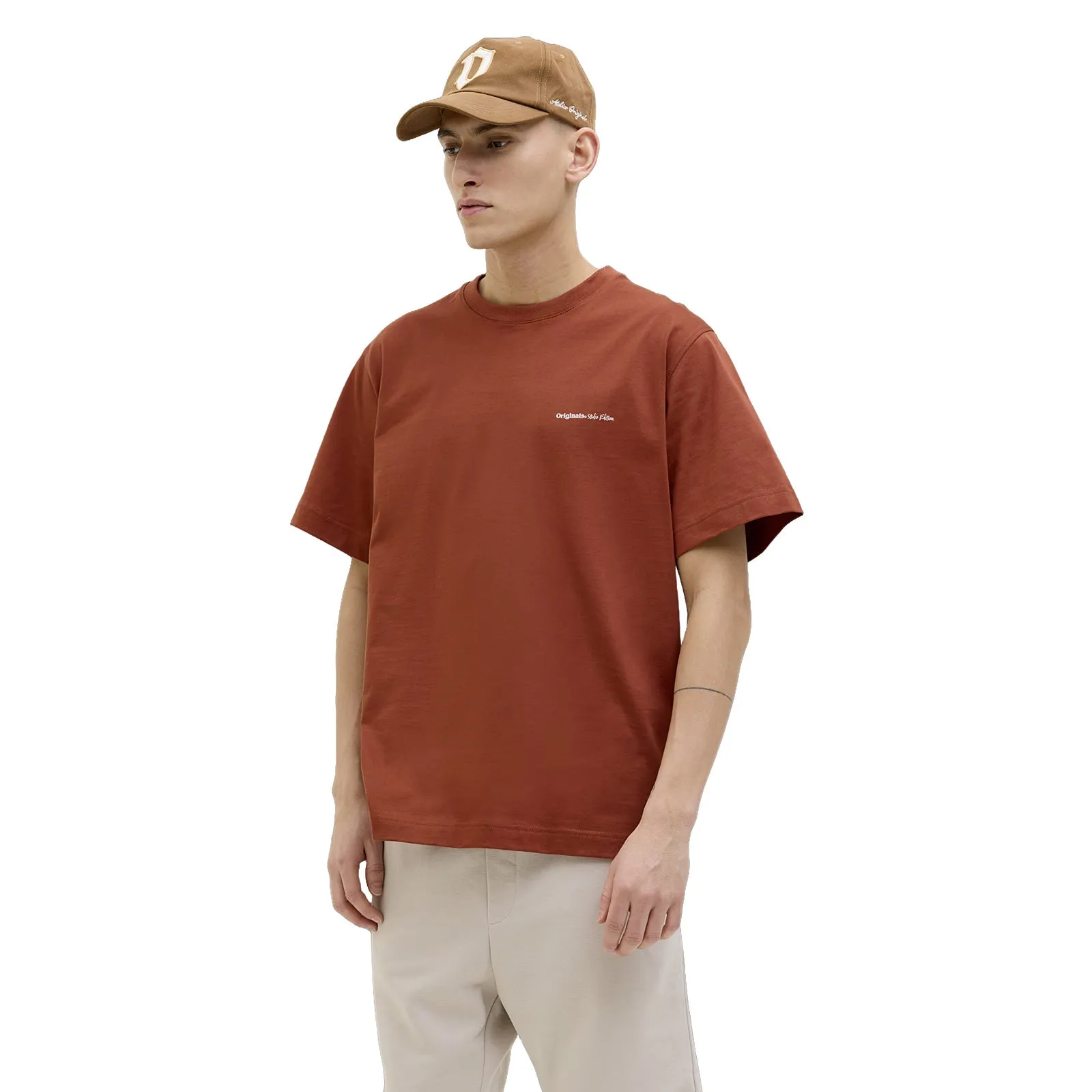 Jack & Jones Mens Paros Easter Sketch Short Sleeve T-Shirt