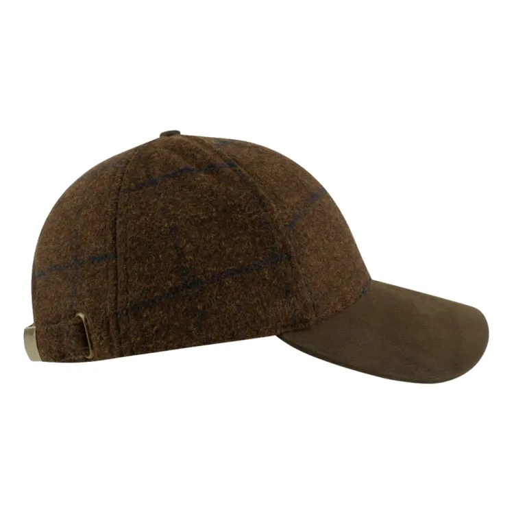 Jack Pyke Lowland Tweed Baseball Cap - Brown