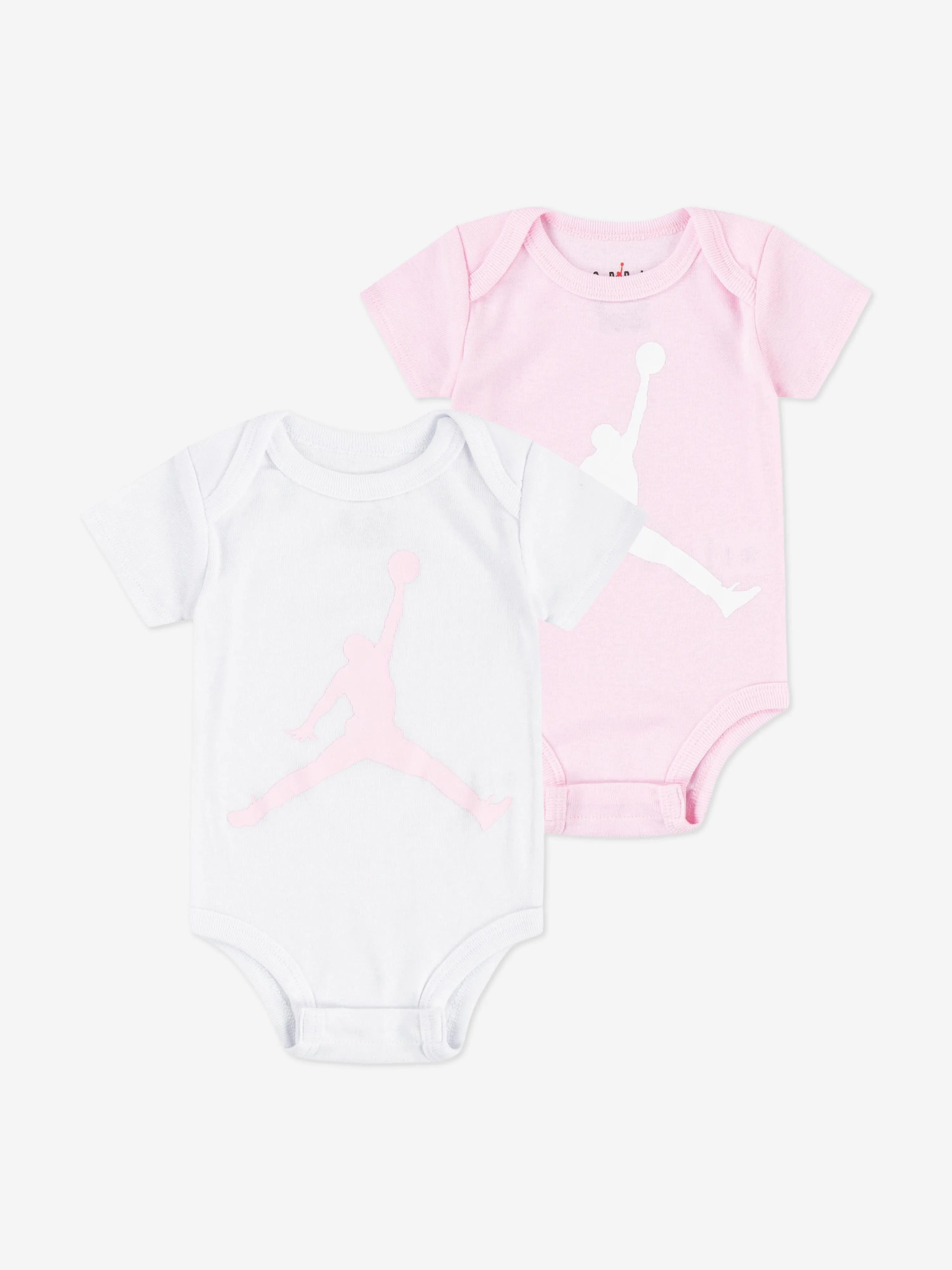 Jordan Baby Girls 5 Piece Bodysuit Set in Pink