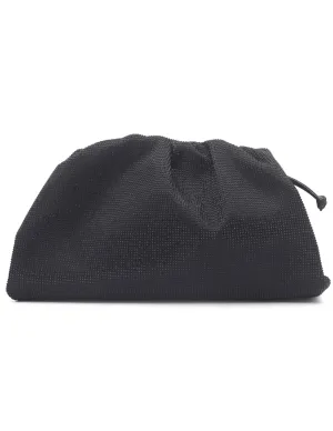 JUDIT Large Crystal Pouch Clutch