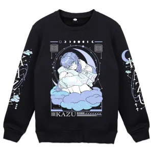 Kazu_x0 Moon Ethereal Crewneck