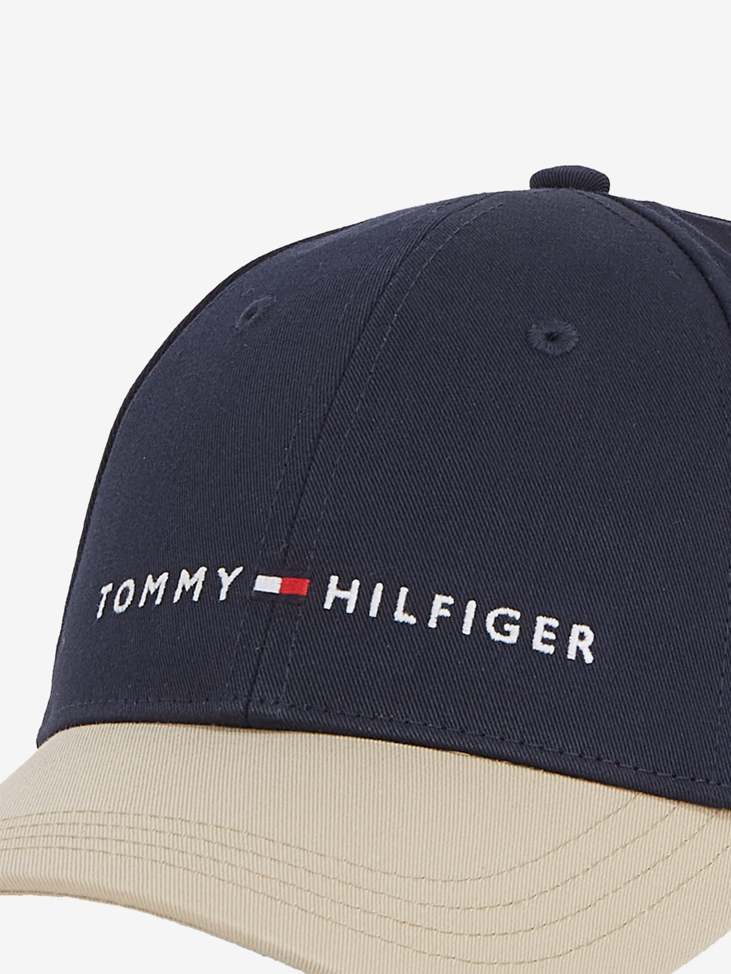 Kids Essential Colourblock Cap in Navy