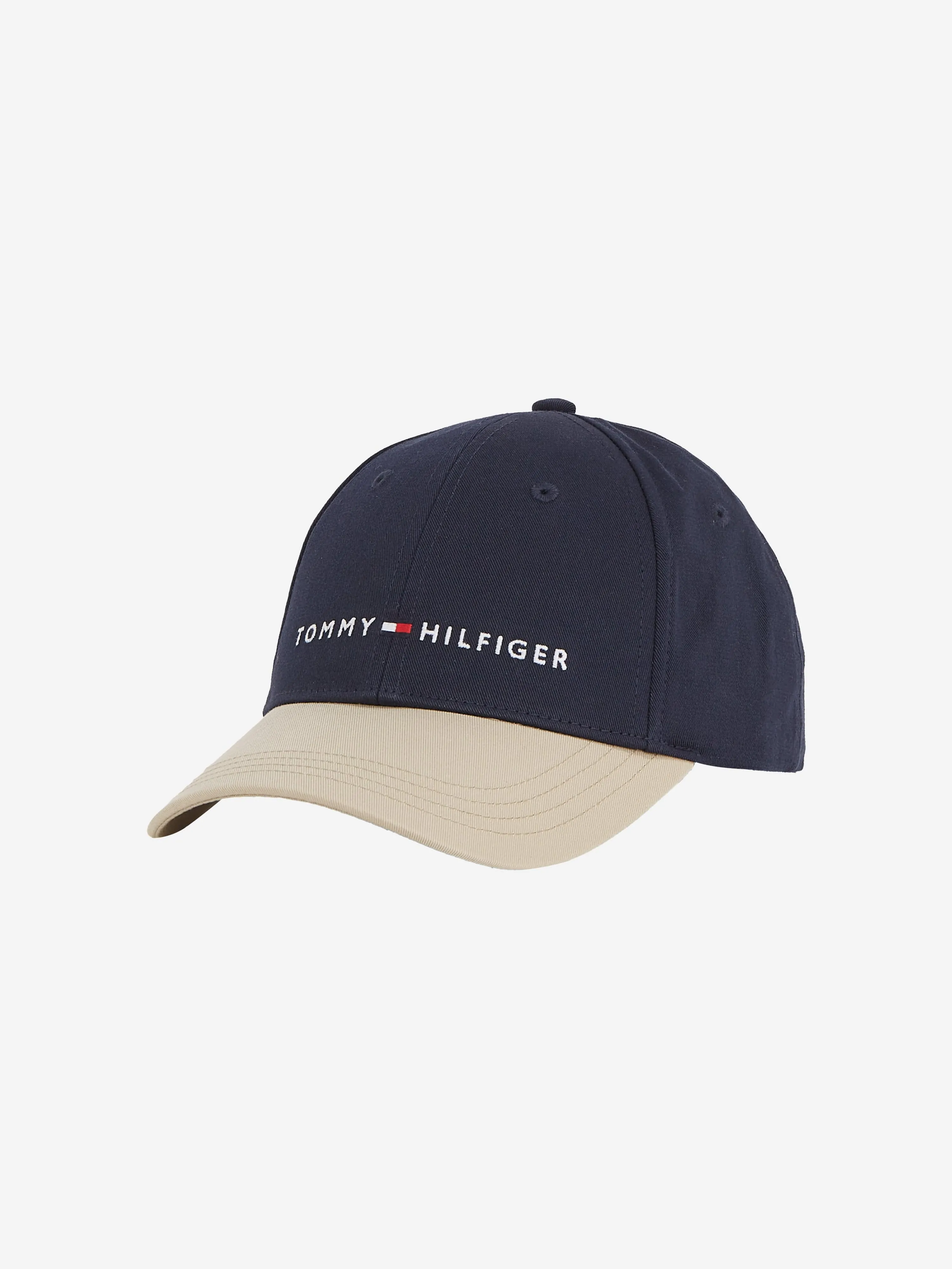 Kids Essential Colourblock Cap in Navy