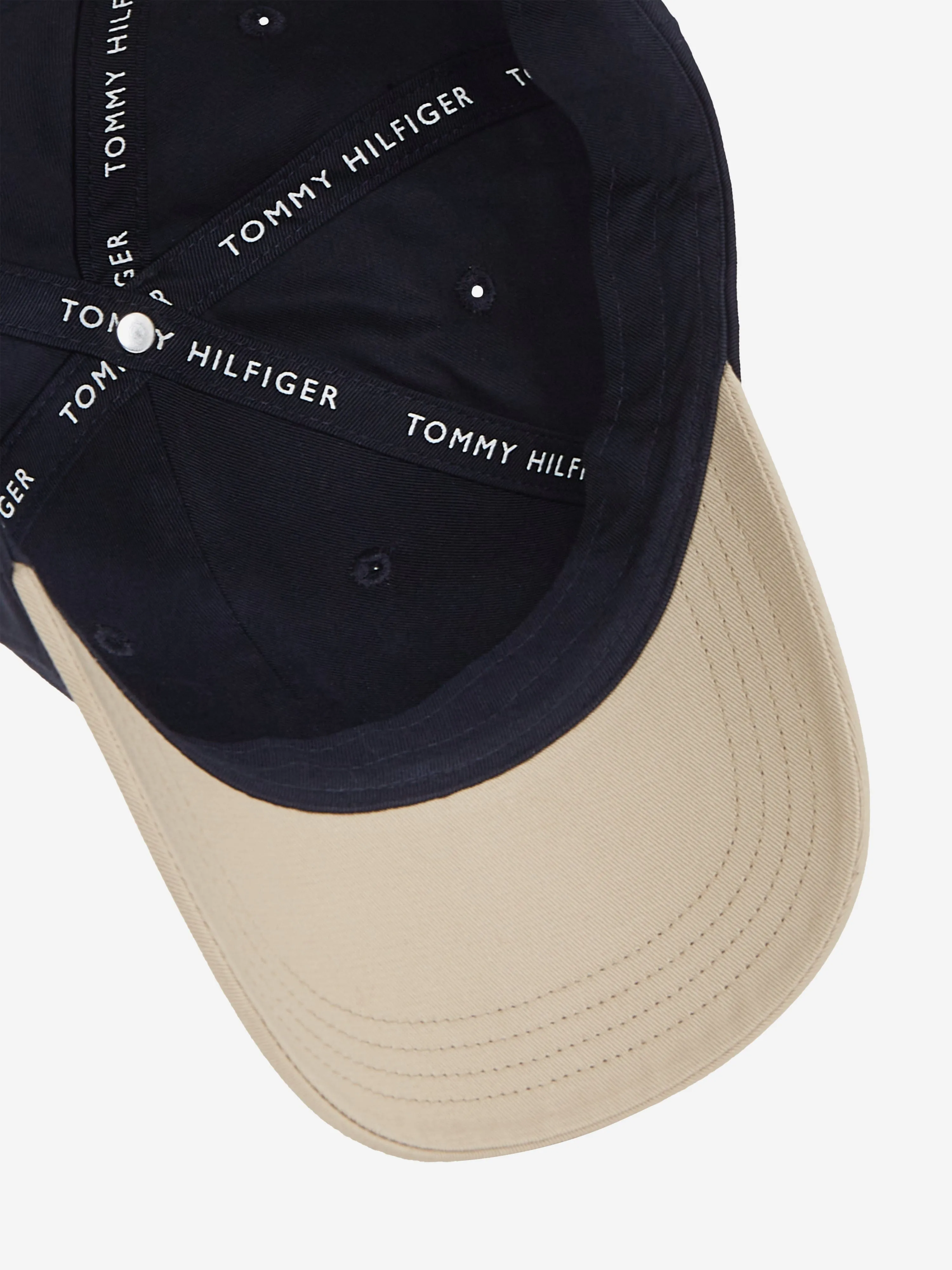 Kids Essential Colourblock Cap in Navy