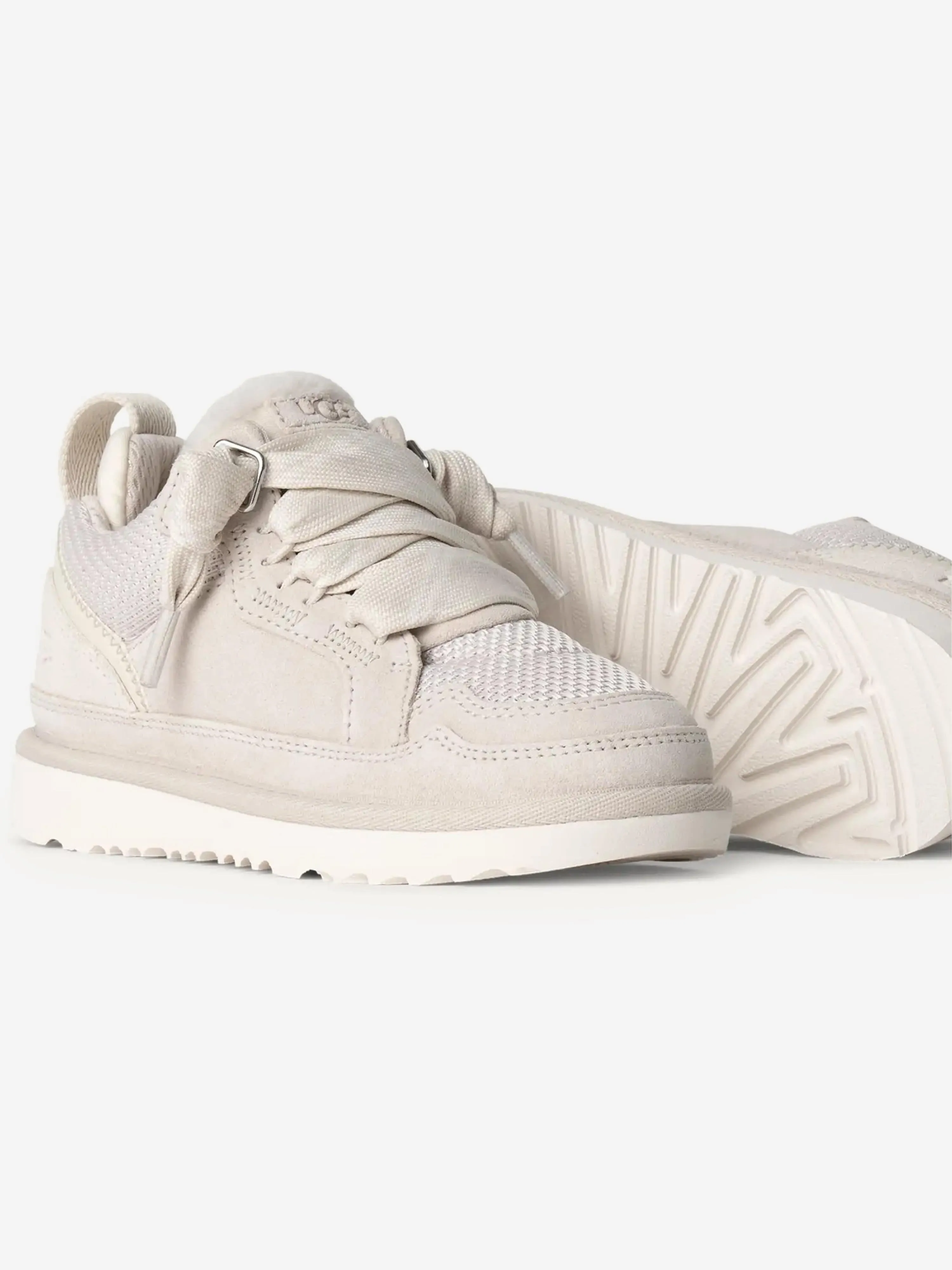 Kids Lowmel Trainers in Ivory