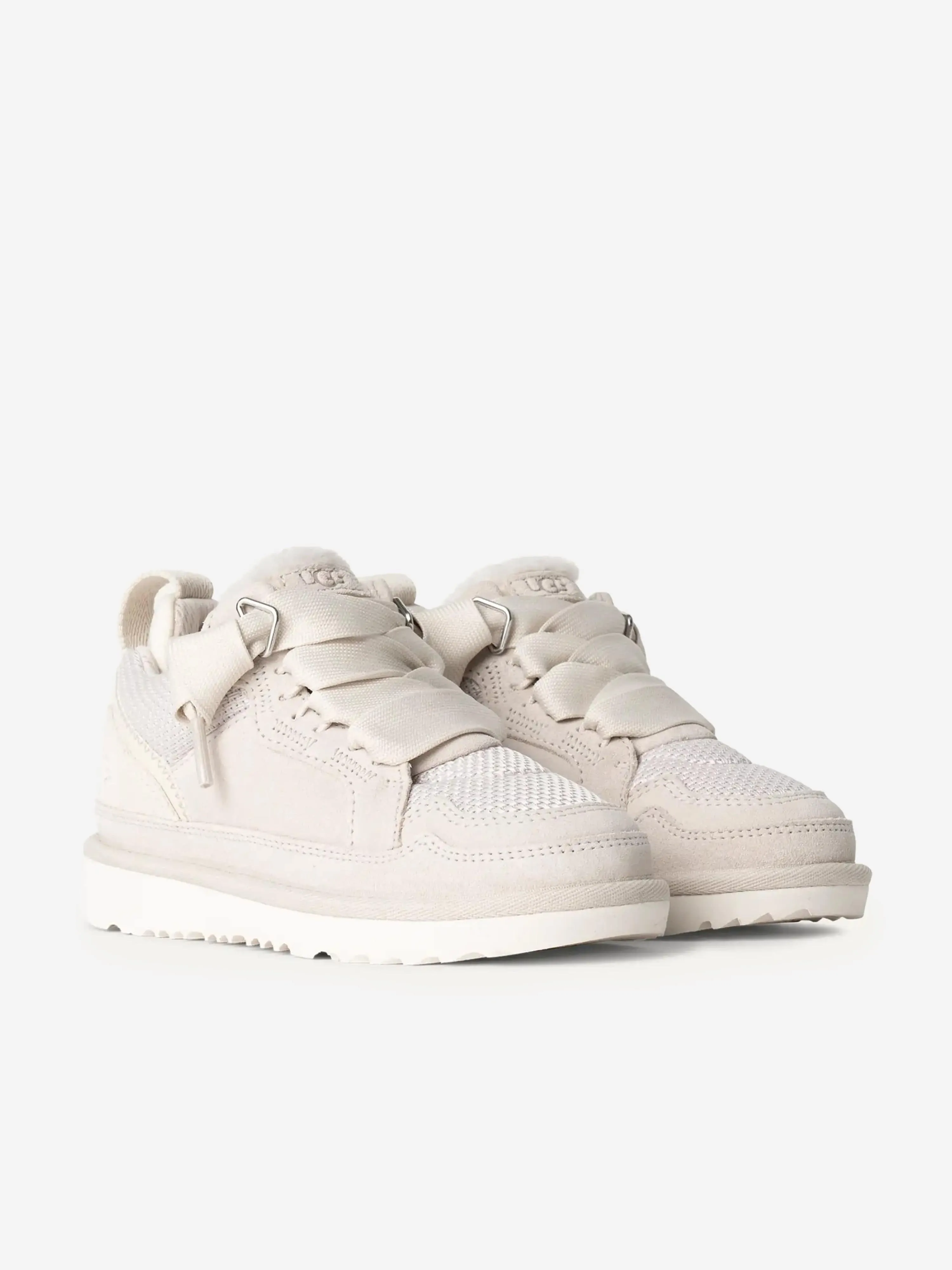Kids Lowmel Trainers in Ivory