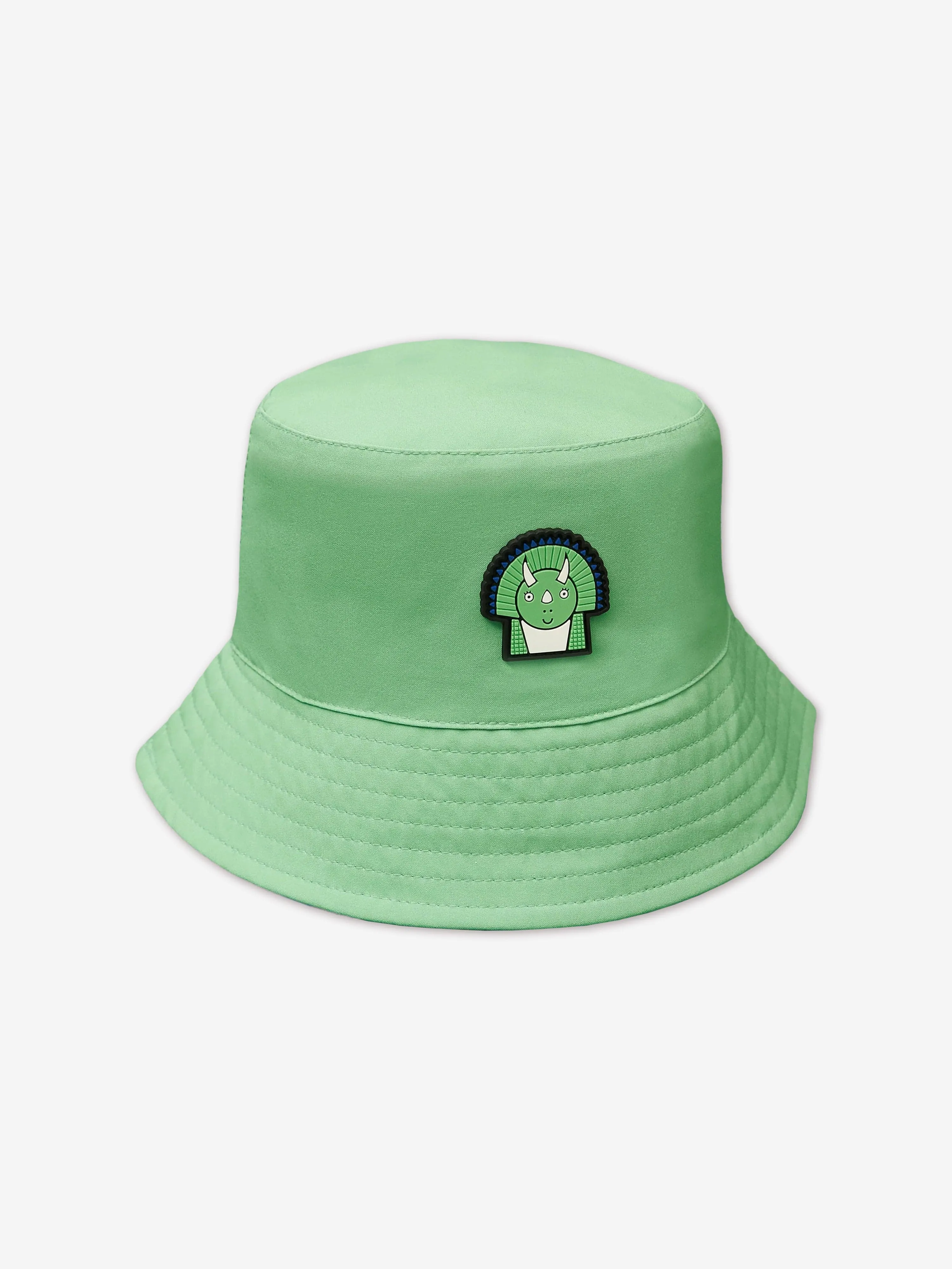 Kids Spike The Dinosaur Reversible Bucket Hat in Multicolour