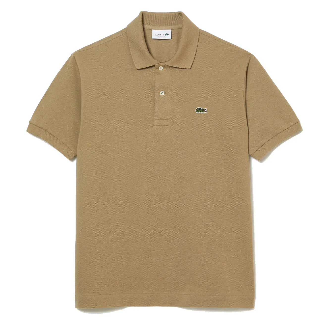 Lacoste Original S/S L.12.12 Petit Piqu‚àö¬© Cotton Polo Shirt Beige