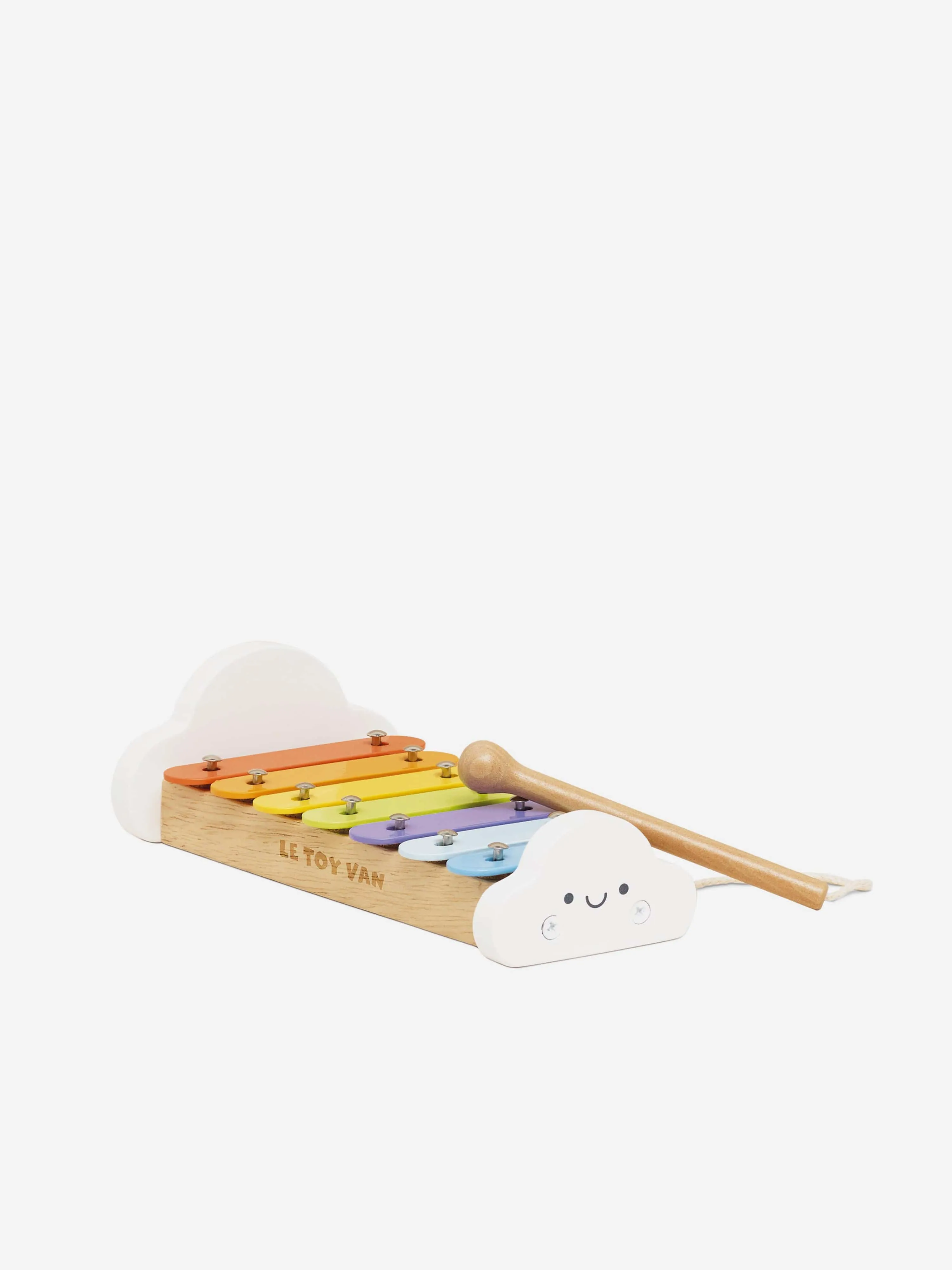 Le Toy Van Rainbow Wooden Xylophone (W:22 x D:14.5 x H:15cm)