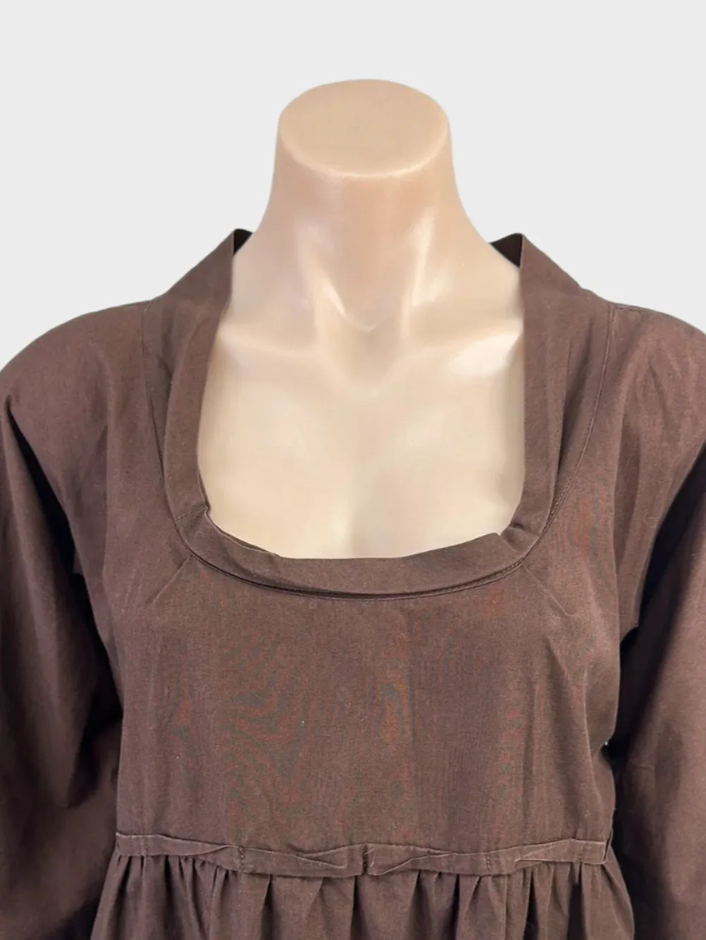 Lee Matthews | top | size 12 | elbow length sleeve | 100% cotton | made in Australia 🇦🇺