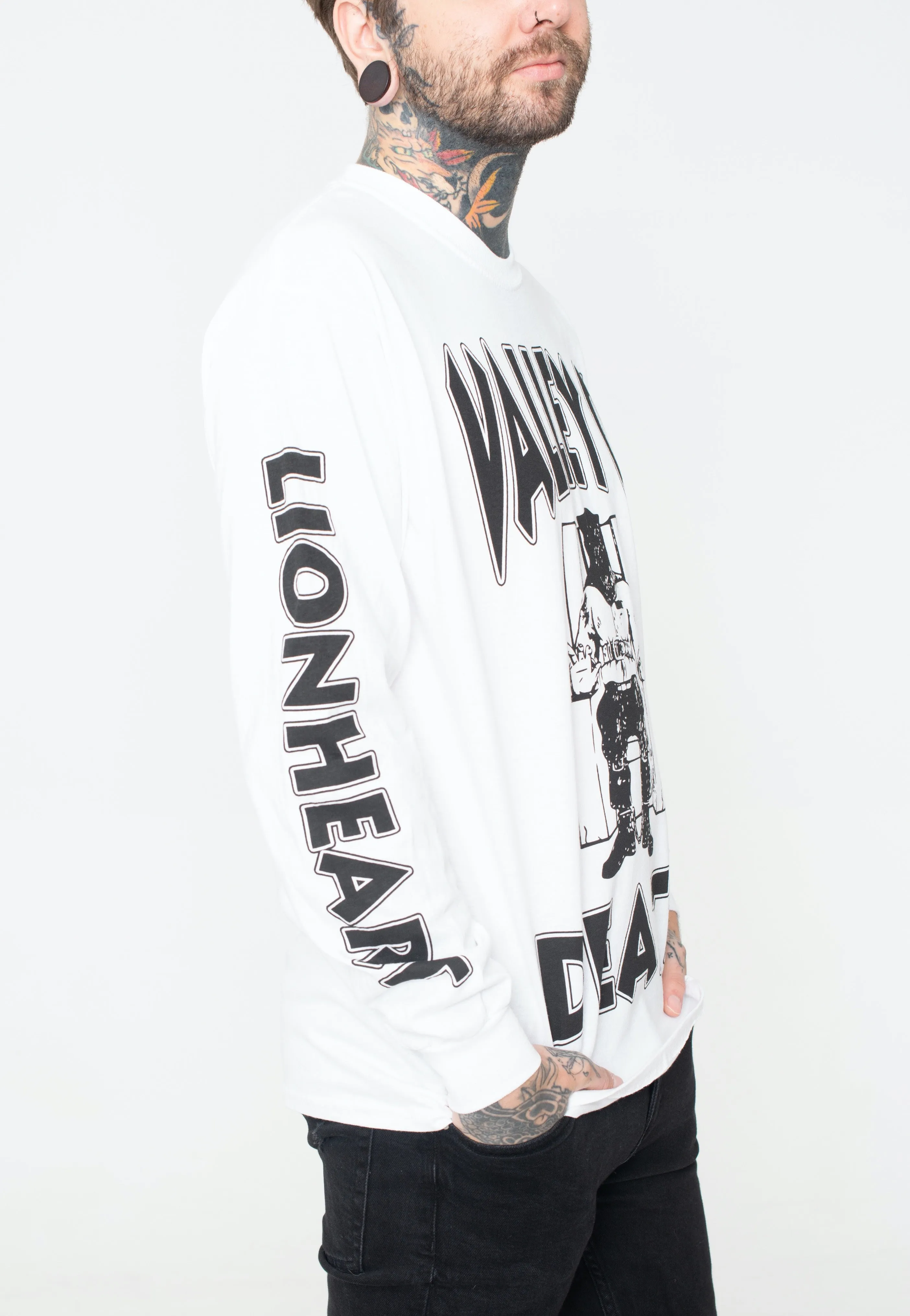 Lionheart - Bound White - Longsleeve