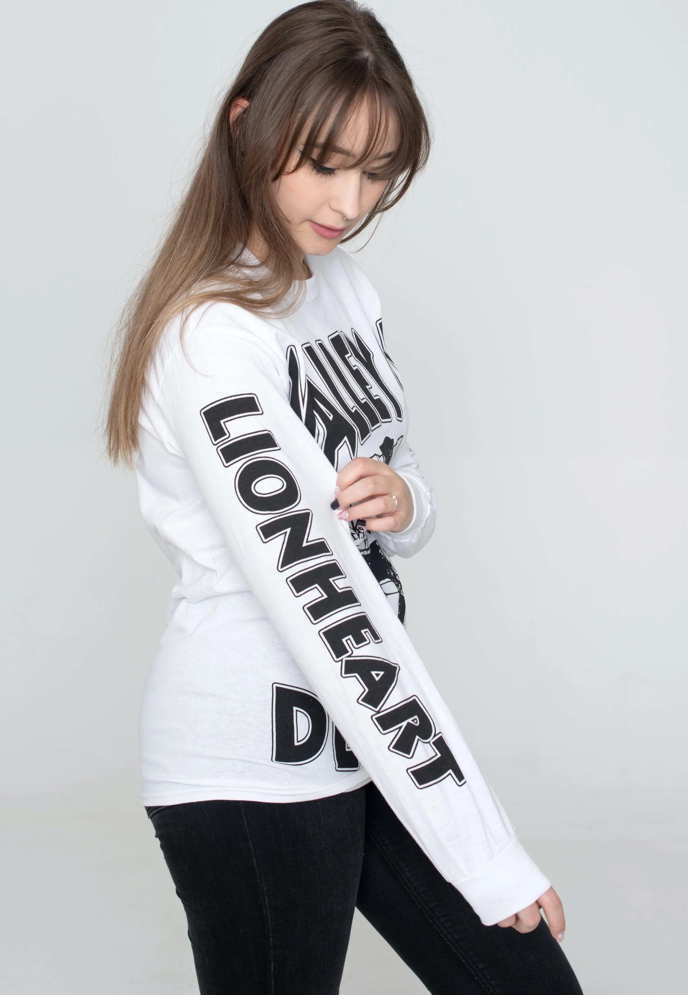 Lionheart - Bound White - Longsleeve