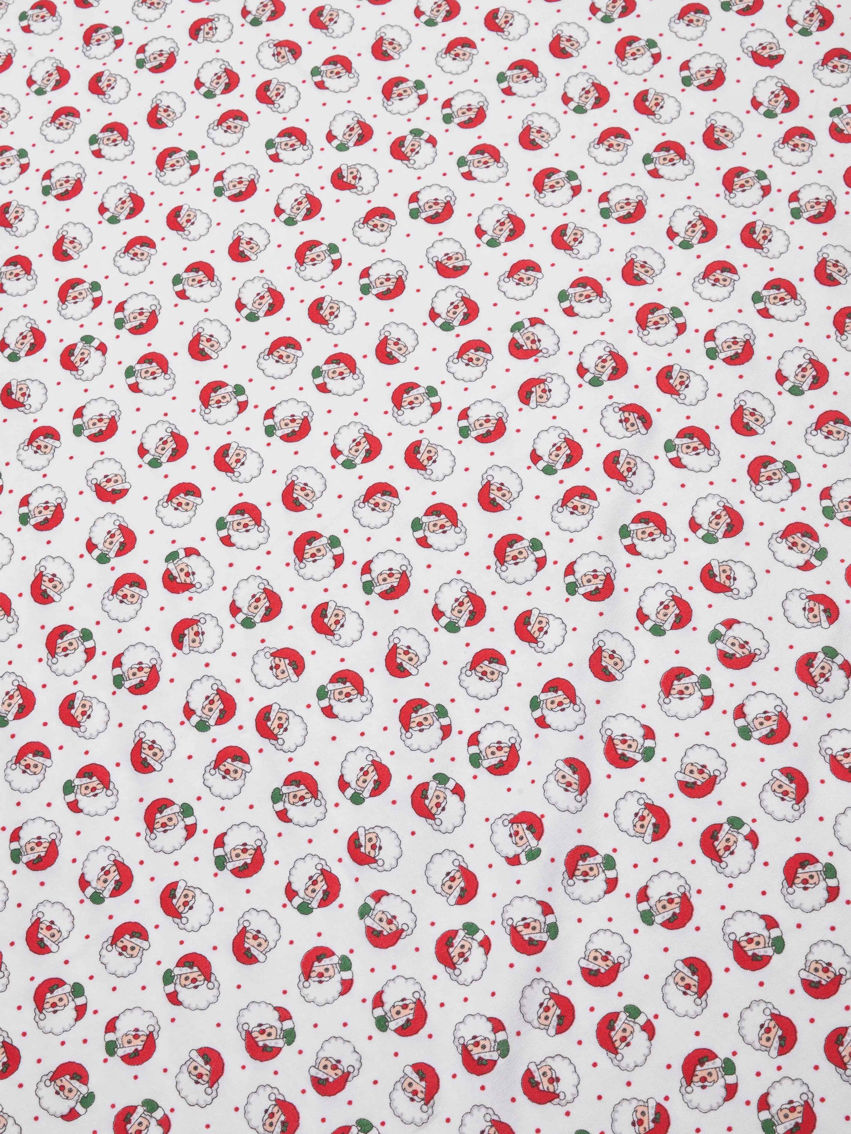 Magnolia Baby Baby Winking Santa Printed Swaddle Blanket in Red