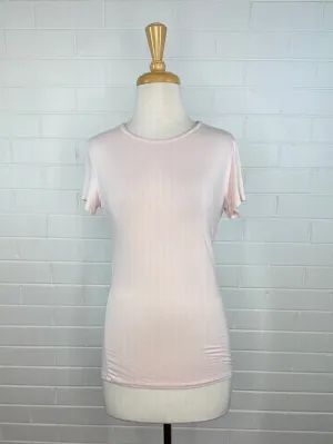 Majestic Filatures | Paris | top | size 10 | short sleeve