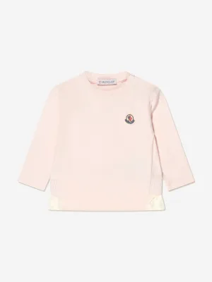 Moncler Enfant Baby Girls Peplum Long Sleeve T-Shirt