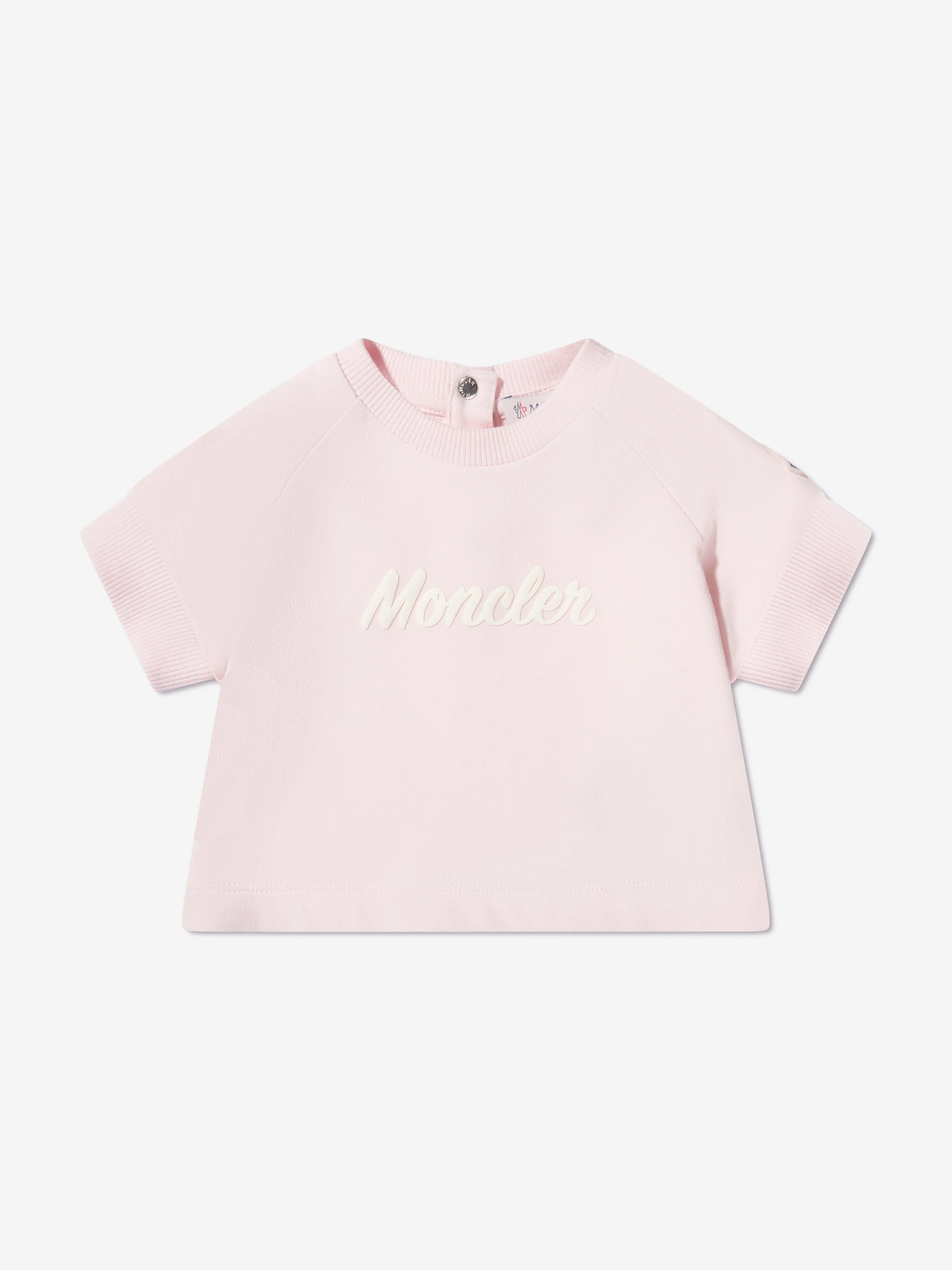 Moncler Enfant Baby Girls Short Set in Pink