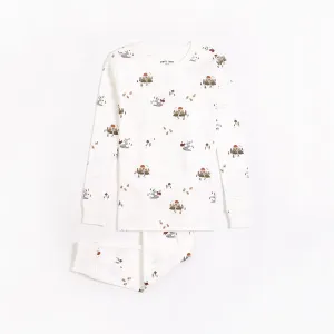 National Park Landscape Print Baby & Toddler Boys Pyjama Set | Petit Lem
