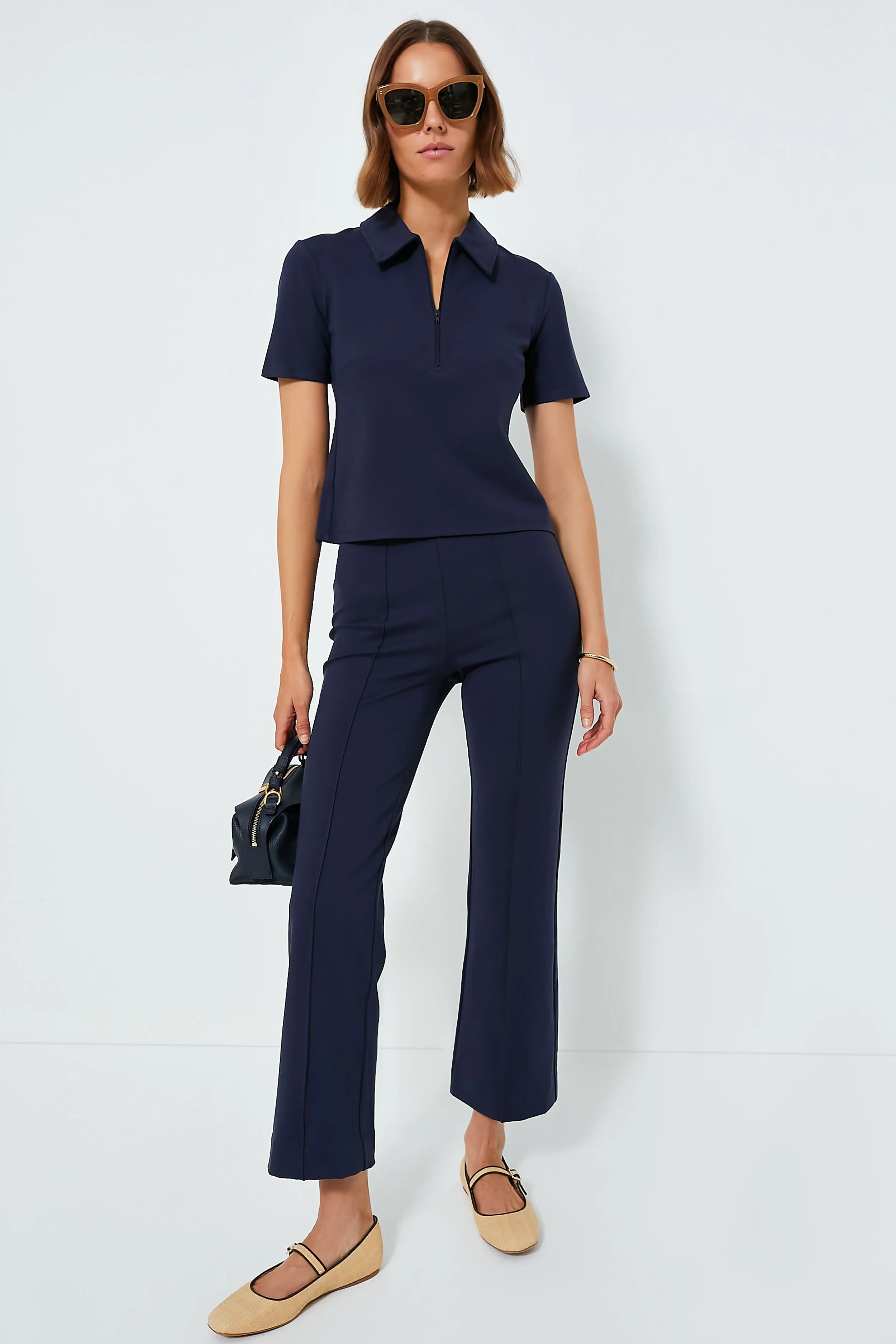 Navy Knack Pant