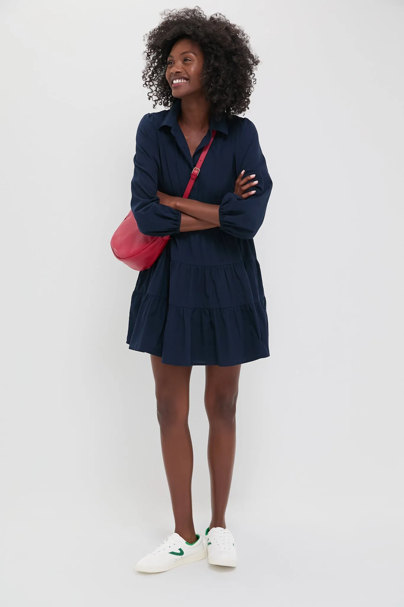 Navy Mabel Mini Dress