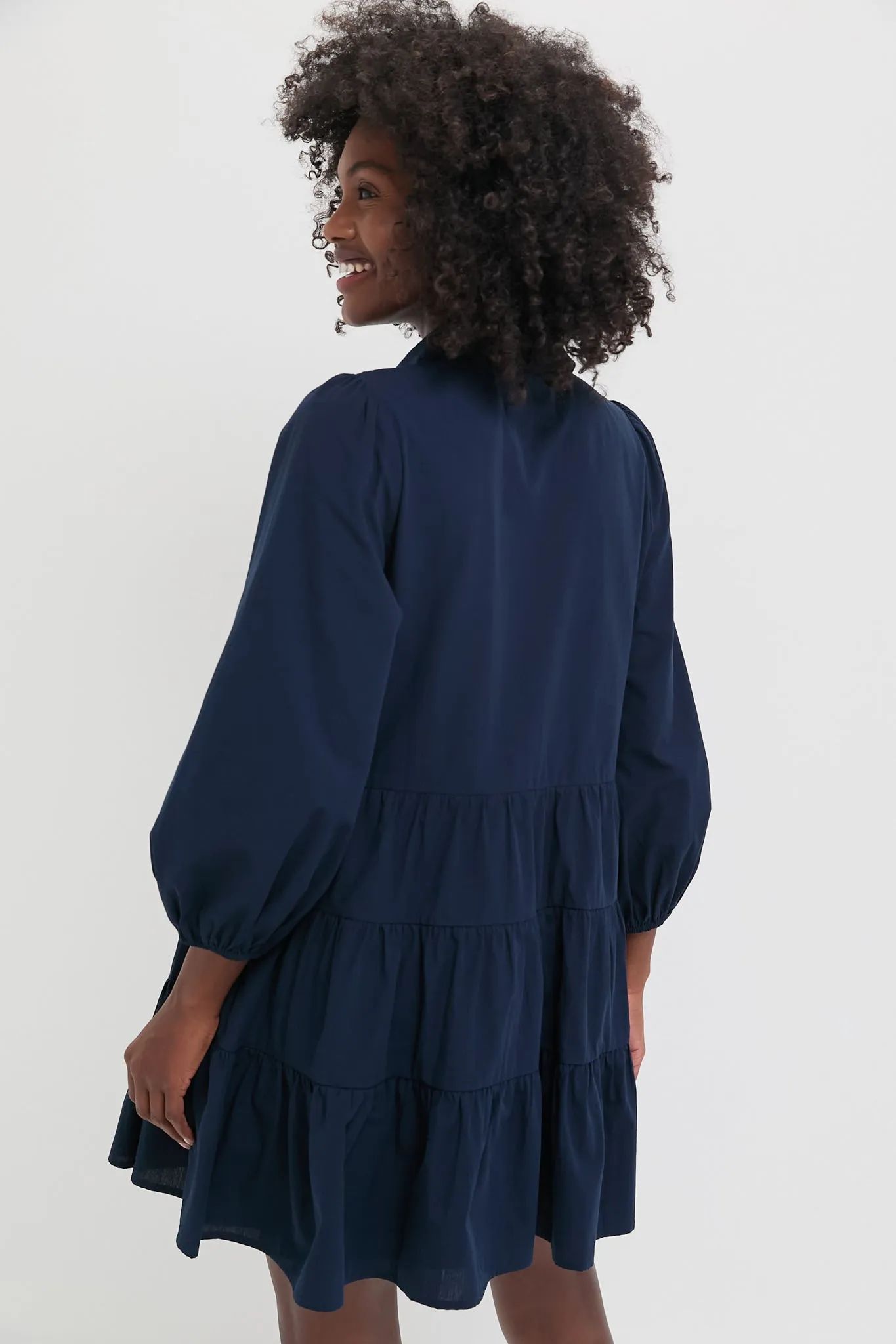 Navy Mabel Mini Dress
