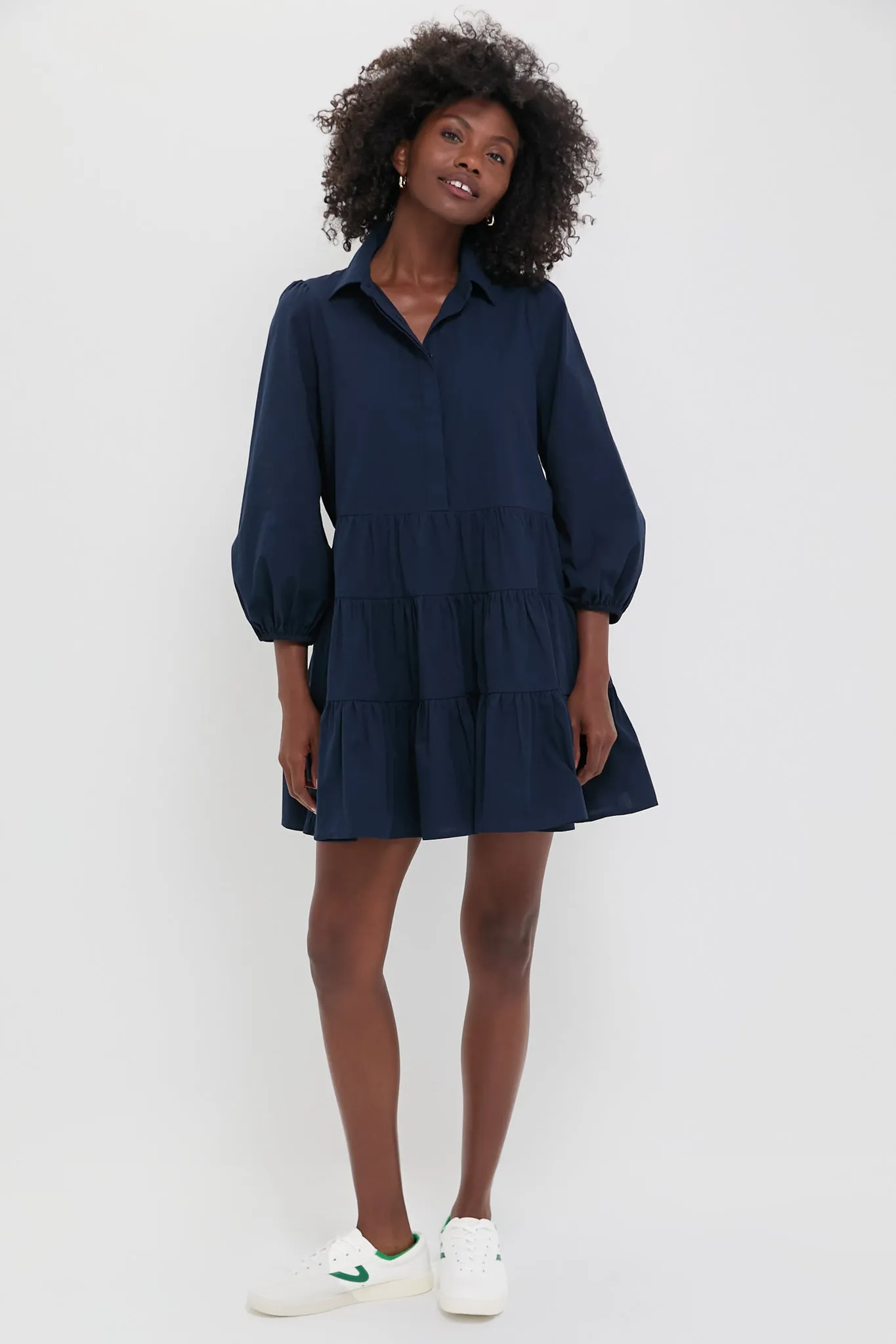 Navy Mabel Mini Dress