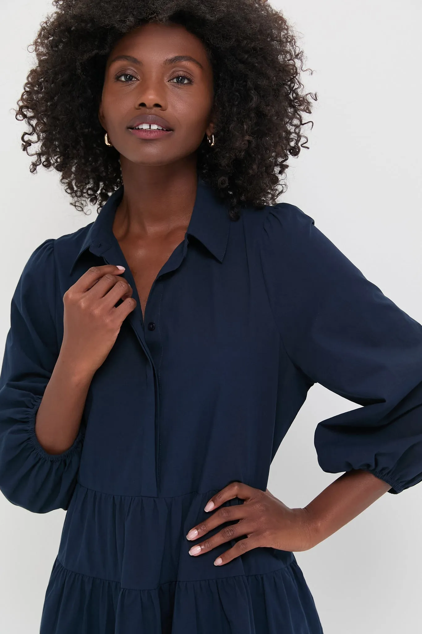 Navy Mabel Mini Dress