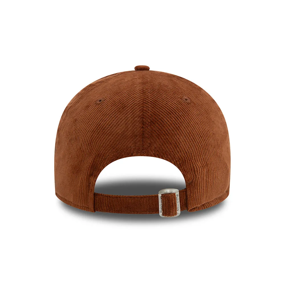 New Era 9FORTY New York Yankees Baseball Cap - MLB Cord - Rust