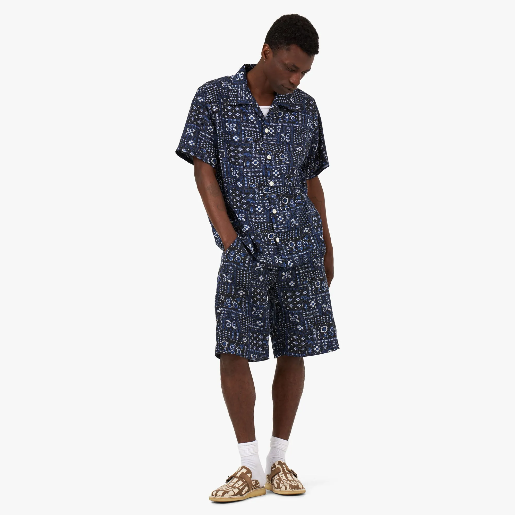 Noma TD Summer Shirt Blue / White