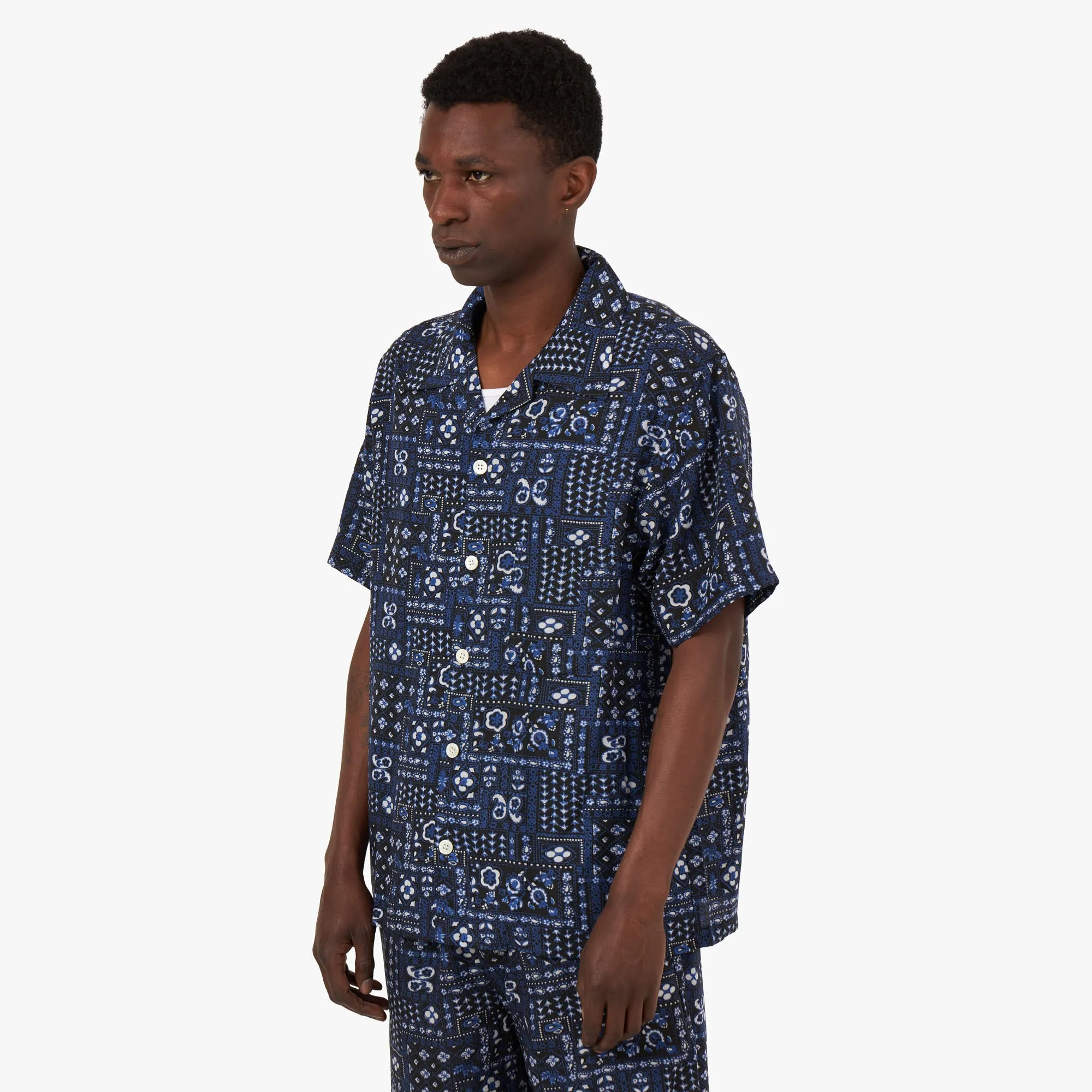 Noma TD Summer Shirt Blue / White