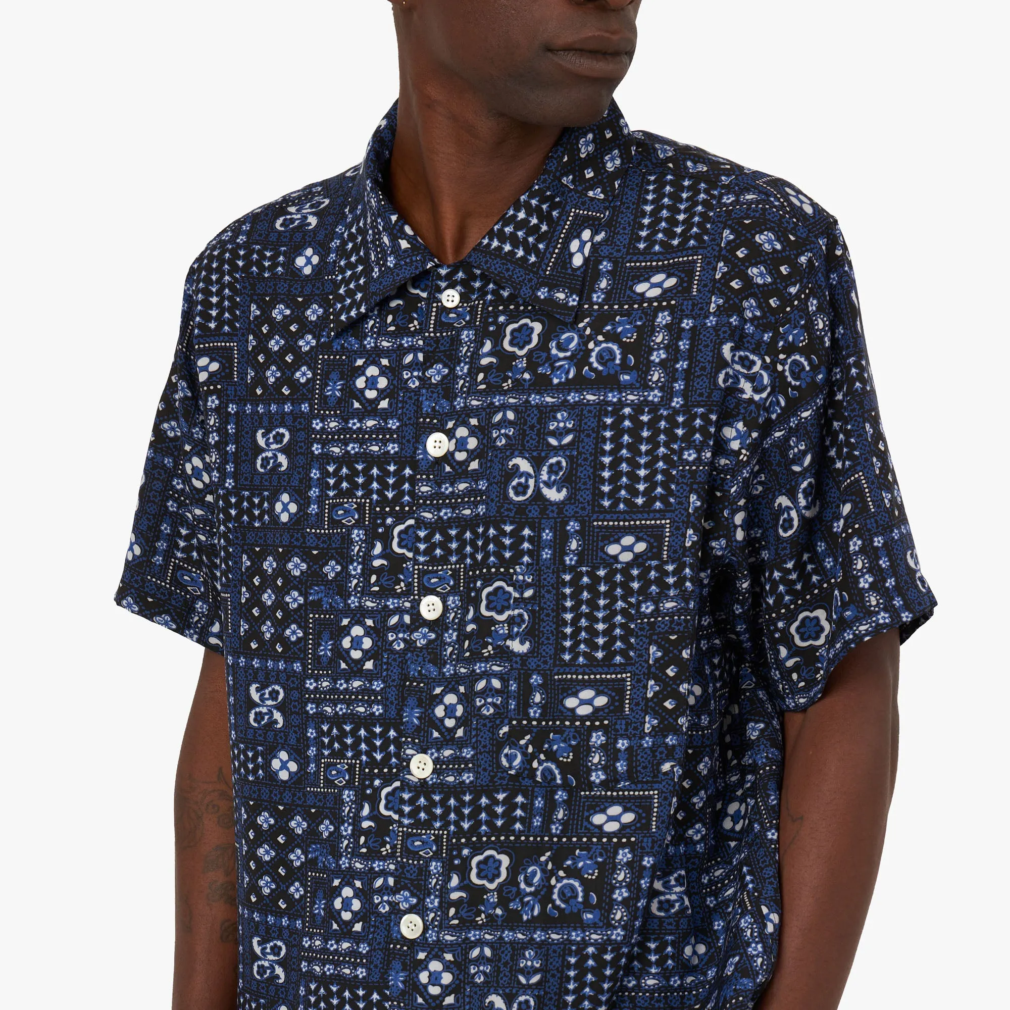 Noma TD Summer Shirt Blue / White